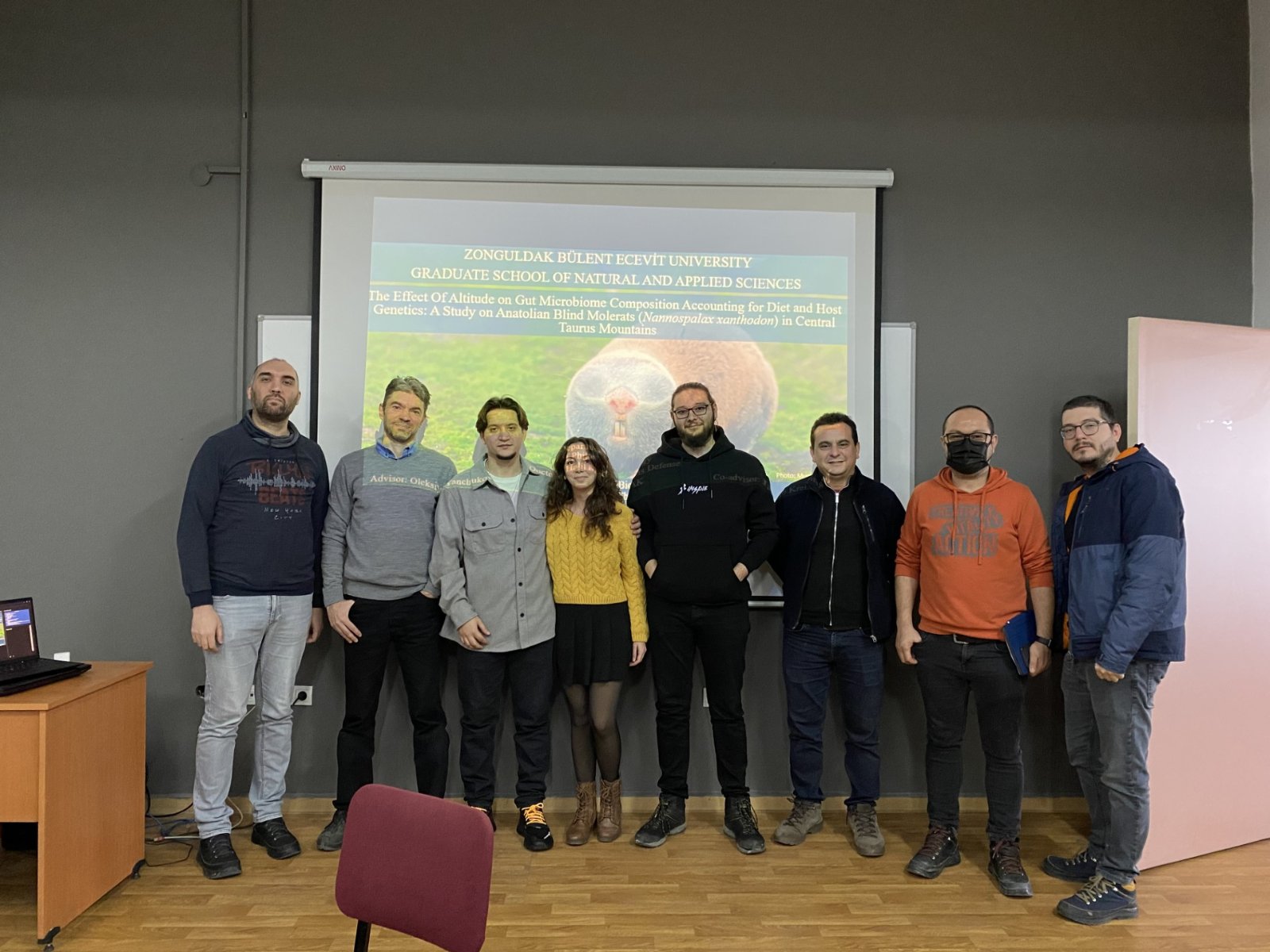 Group photo after the PhD defense